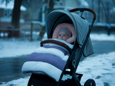 Quelle poussette pour affronter l'hiver et la neige : protections, accessoires chauffants et modèles testés en conditions froides