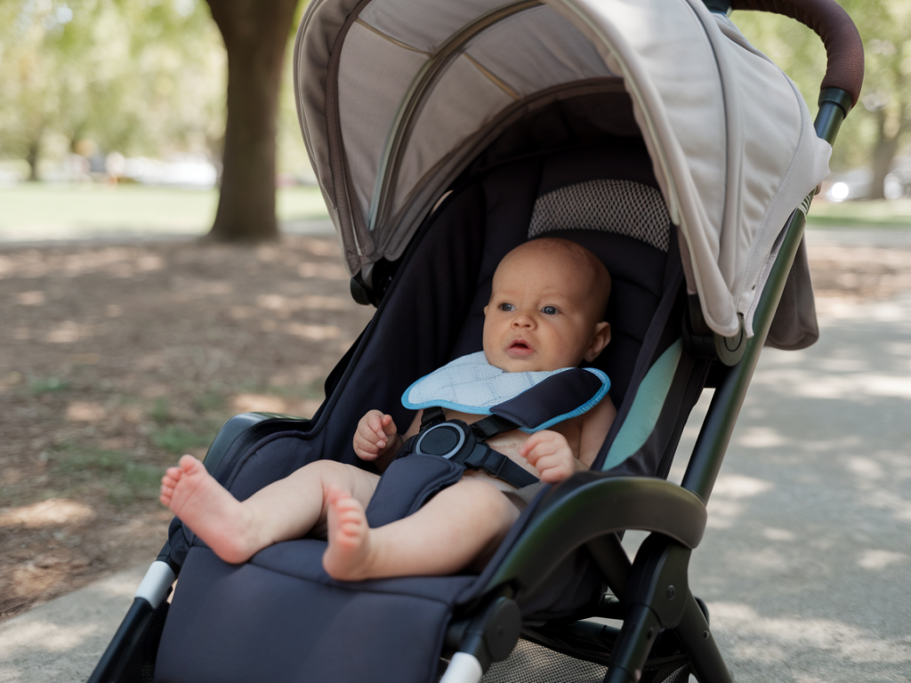 Comment choisir une poussette pour bébé avec reflux sévère sans sacrifier les promenades en famille
