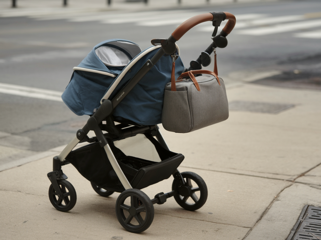 Quelle poussette compacte permet de transporter une course et un sac à langer sans perdre en maniabilité