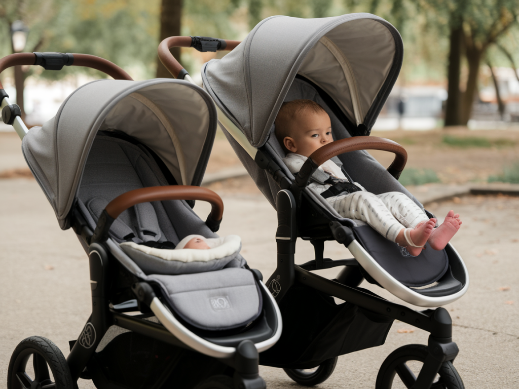 Comment adapter une poussette modulable pour accueillir un nouveau‑né et un bambin sans sacrifier maniabilité ni rangement